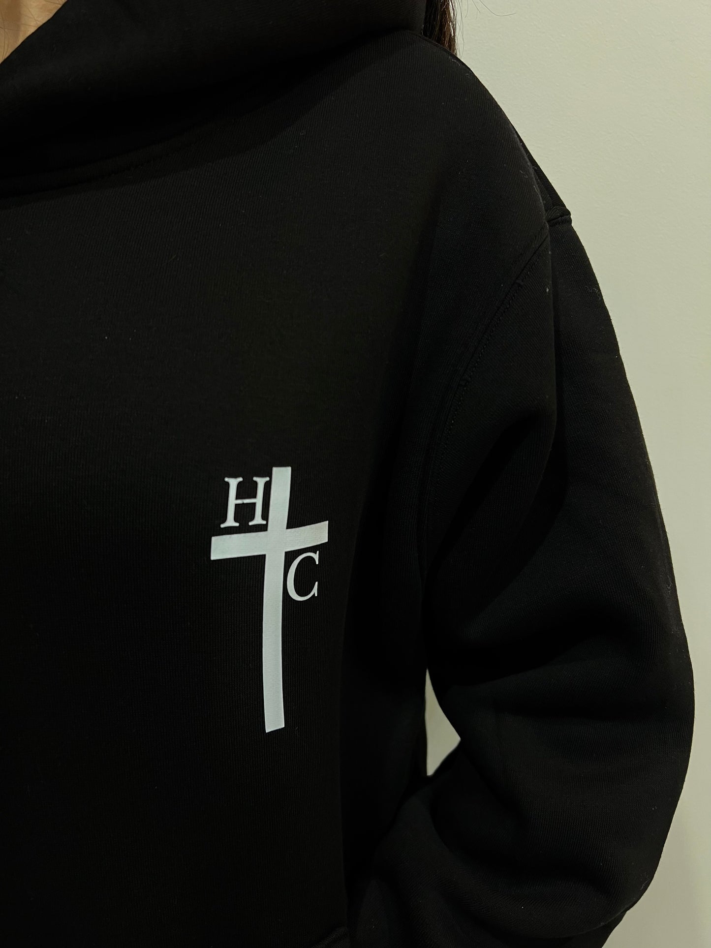PROVERBS 3:5-6 BLACK HOODIE
